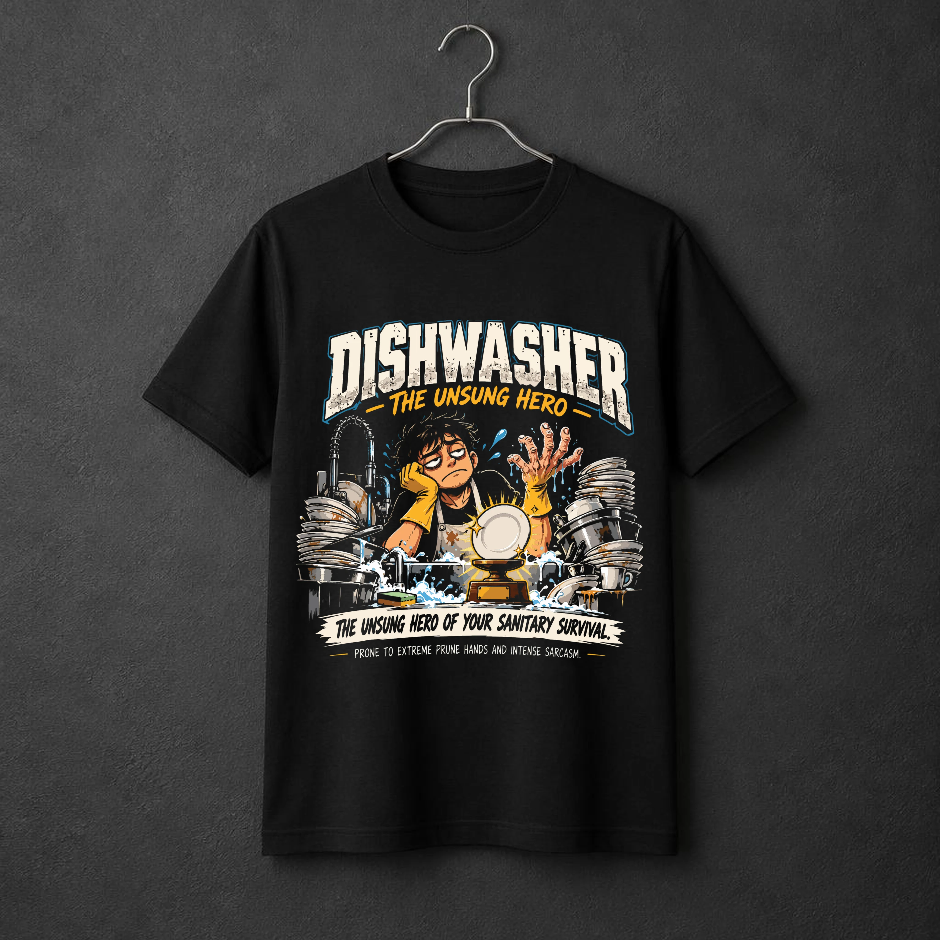 Dishwasher — The Unsung Hero t-shirt
