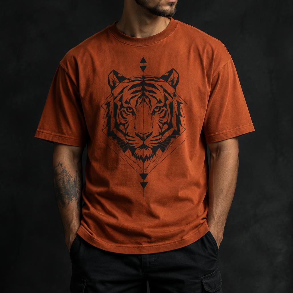 Geo Tiger t-shirt